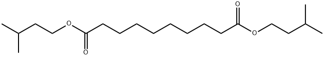 bis(3-methylbutyl) sebacate Struktur