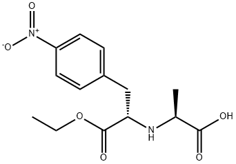 叔丁氧羰酰基-4-硝基苯丙氨酸 结构式
