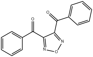 Furazan, dibenzoyl- Struktur