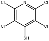 2,3,5,6-四氯-4-吡啶硫醇, 10351-06-1, 结构式