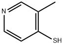 3-甲基-4-吡啶硫醇, 10351-13-0, 结构式