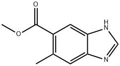 5-Benzimidazolecarboxylicacid,6-methyl-,methylester(8CI) Structure