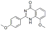 4(1H)-Quinazolinone,  8-methoxy-2-(4-methoxyphenyl)-  (9CI) Structure