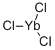 Ytterbium(III) chloride Struktur