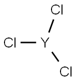 Yttrium(III) chloride Struktur