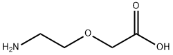 (2-アミノエトキシ)酢酸 化学構造式