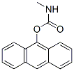 Methylcarbamic acid anthracen-9-yl ester 结构式