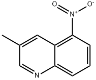 3-Methyl-5-nitroquinoline, 103754-53-6, 结构式