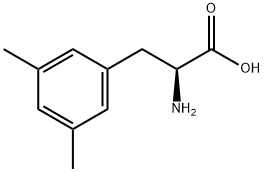 3,5-二甲基-DL-苯丙氨酸, 103854-27-9, 结构式