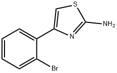 4-(2-Bromo-phenyl)-thiazol-2-ylamine  Structure