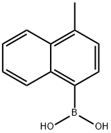 4-甲基-1-萘硼酸, 103986-53-4, 结构式