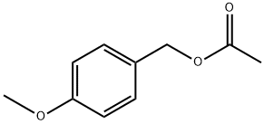 酢酸 4-メトキシベンジル 化学構造式