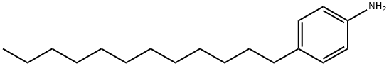 4-十二烷基苯胺 结构式