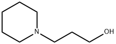 1-ピペリジン-1-プロパノール 化学構造式