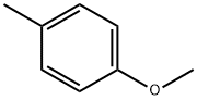4-メトキシトルエン 化学構造式