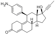 去二甲基米非司酮, 104004-92-4, 结构式