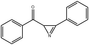 2-ベンゾイル-3-フェニル-2H-アジリン 化学構造式