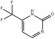 2-ヒドロキシ-4-(トリフルオロメチル)ピリミジン 化学構造式