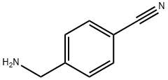4-氰基苯甲胺, 10406-25-4, 结构式