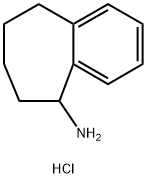 6,7,8,9-TETRAHYDRO-5H-BENZO[7]ANNULEN-5-AMINE HYDROCHLORIDE Struktur