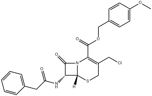 7-페닐아세트아미드-3-클로로메틸-3-세펨-4-카본사p-메톡시벤질에스테르