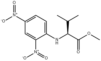 N-(2,4-Dinitrophenyl)-L-valine methyl ester 结构式