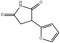 3-(2-FURYL)-2,5-PYRROLIDINEDIONE Struktur