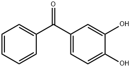3,4-Dihydroxybenzophenone Struktur