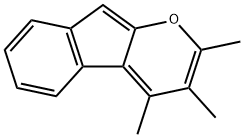 4,5,6-Trimethyl-2,3-benzoxalene Struktur