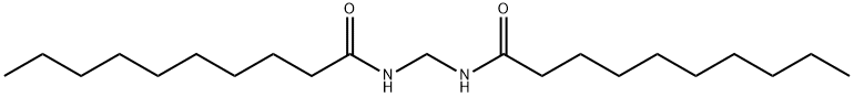 N,N'-METHYLENEDIDECANAMIDE Struktur