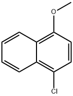 1-氯-4-甲氧基萘 结构式