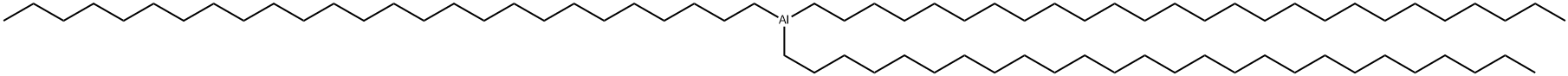 トリヘキサコシルアルミニウム 化学構造式