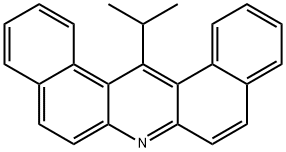 14-イソプロピルジベンゾ[a,j]アクリジン 化学構造式