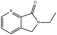 6-乙基-5,6-二氢-7H-吡咯并[3,4-B]吡啶-7-酮, 1046121-01-0, 结构式
