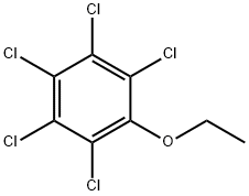 1,2,3,4,5-Pentachloro-6-ethoxybenzene 结构式