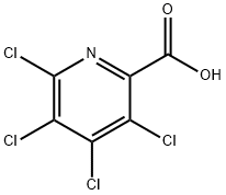 四氯吡啶甲酸, 10469-09-7, 结构式