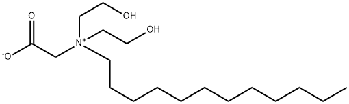 1-Dodecanaminium, N-(carboxymethyl)-N,N-bis(2-hydroxyethyl)-, inner salt Struktur
