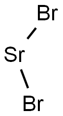 ストロンチウムジブロミド 化学構造式
