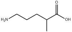 δ-Amino-α-methylvaleric acid Structure
