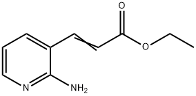 3-(4-氨基吡啶-3-基)丙烯酸乙酯, 104830-07-1, 结构式