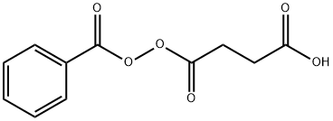 4-(苯甲酰基二氧基)-4-氧代丁酸 结构式