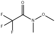 N-甲氧基-N-甲基-2,2,2-三氟乙酰胺, 104863-67-4, 结构式