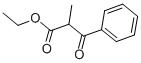 2-METHYL-3-OXO-3-PHENYL-PROPIONIC ACID ETHYL ESTER Struktur
