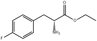 D-4-氟苯丙氨酸甲酯 结构式