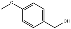p-アニシルアルコール 化学構造式