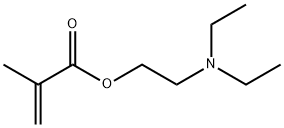 甲基丙烯酸二乙氨基乙酯, 105-16-8, 结构式