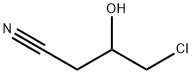 4-クロロ-3-ヒドロキシブチロニトリル 化学構造式