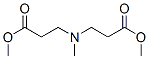methyl N-(3-methoxy-3-oxopropyl)-N-methyl-beta-alaninate Struktur