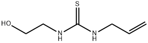 N-(2-羟乙基)-N’-2-丙烯基硫脲, 105-81-7, 结构式