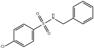 N-苄基-4-氯苯磺酰胺 结构式